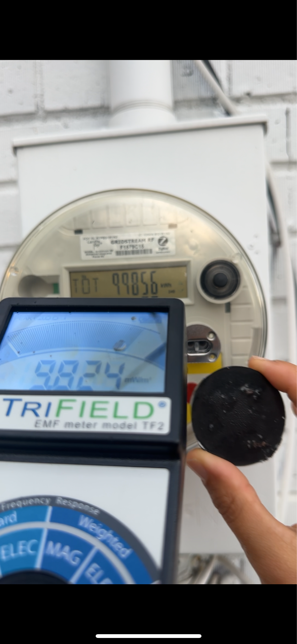 02 / PUCK INTRODUCED frame from the TriField demonstration